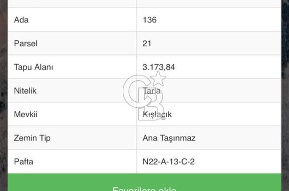 DENİZLİ TAVAS BAHÇEKÖY'DE SATILIK TARLA