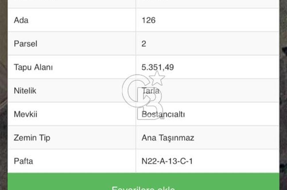 DENİZLİ TAVAS BAHÇEKÖY'DE SATILIK TARLA