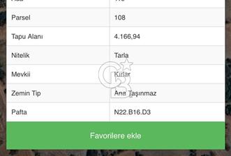 DENİZLİ ACIPAYAM ÖREN'DE SATILIK TARLA