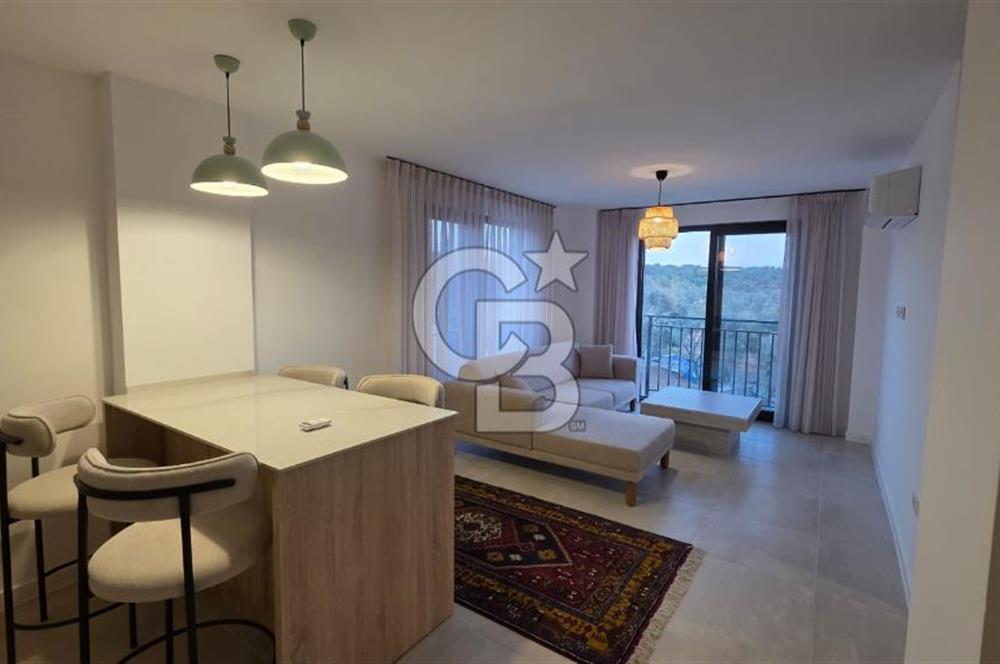 Ayvalık Sahilkentte 1+1 Eşyalı Kiralık Sıfır Daire