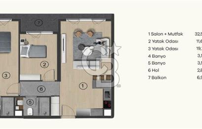 TAŞPINAR NATURA ORMAN SİTESİNDE BAĞIMSIZ MUTFAKLI 2+1LÜKS DAİRE