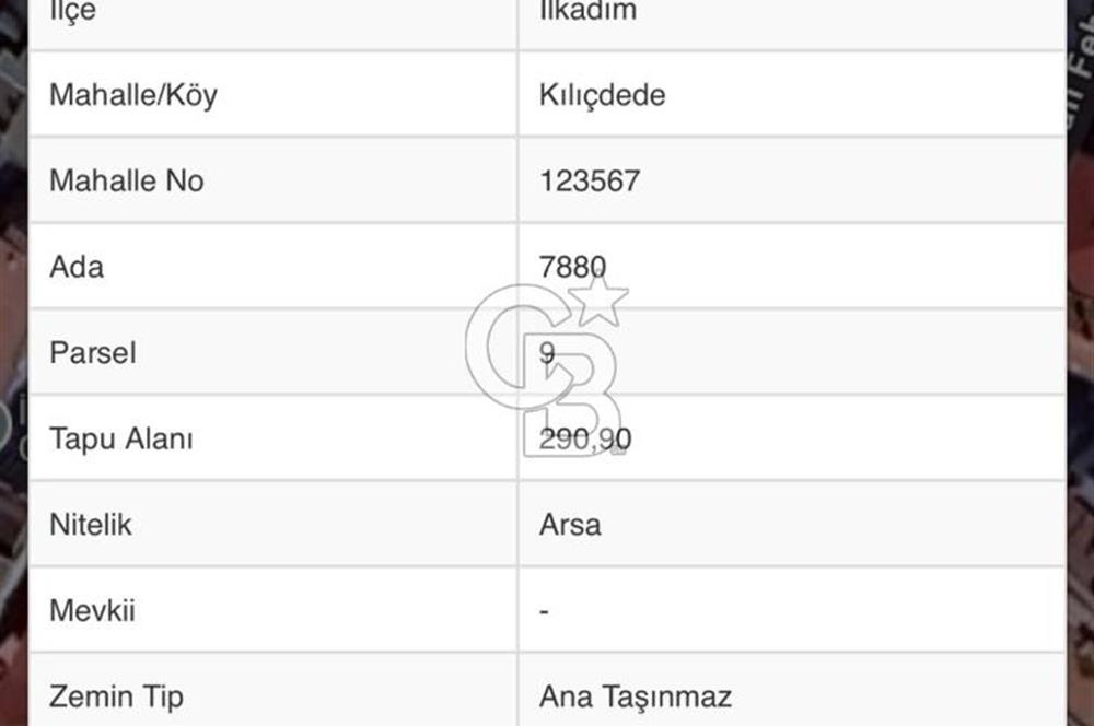 CB/PARK RUŞEN OKUL'DAN BAHÇELİ EVLER MAH. SATILIK ARSA