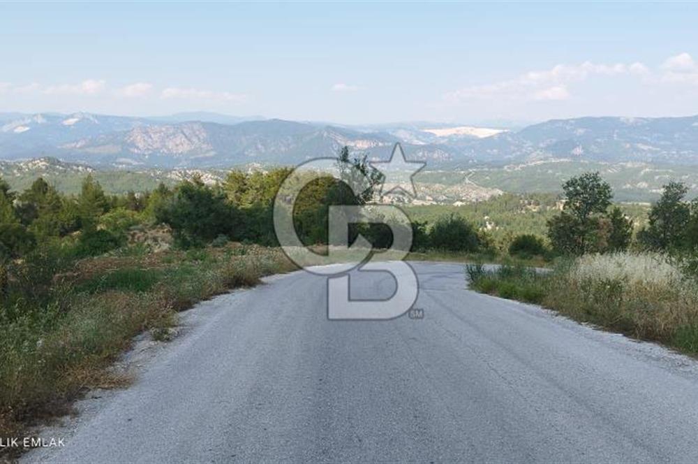 BURDUR DA GÖL MANZARALI TARLA