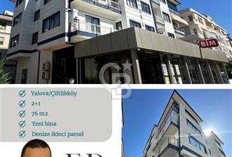 Yalova-Çiftlikköyde Yatırıma ve Yazlığa Uygun 76 m² Daire