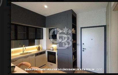 FİNEST BULVAR BORDO PROJESİNDE SATILIK 1+1 DAİRE