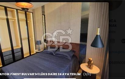 FİNEST BULVAR BORDO PROJESİNDE SATILIK 1+1 DAİRE