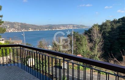 Sarıyer Kireçburnu ' nda boğaz manzaralı Kiralık daire 1+1
