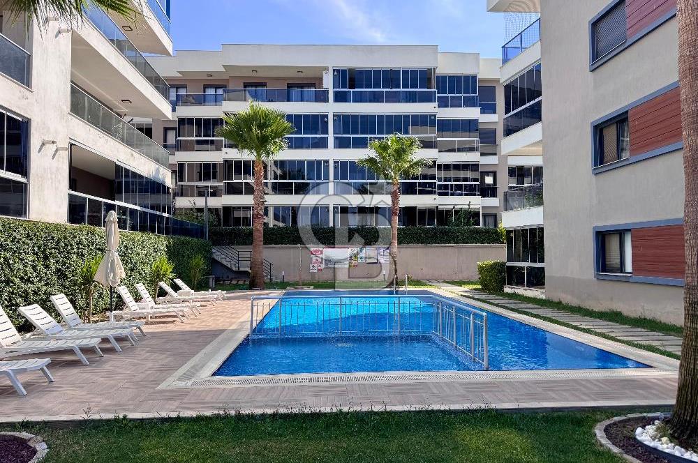 MİA GARDEN MENDERES SİTESİNDE ARA KAT HAVUZLU SATILIK 2+1 DAİRE