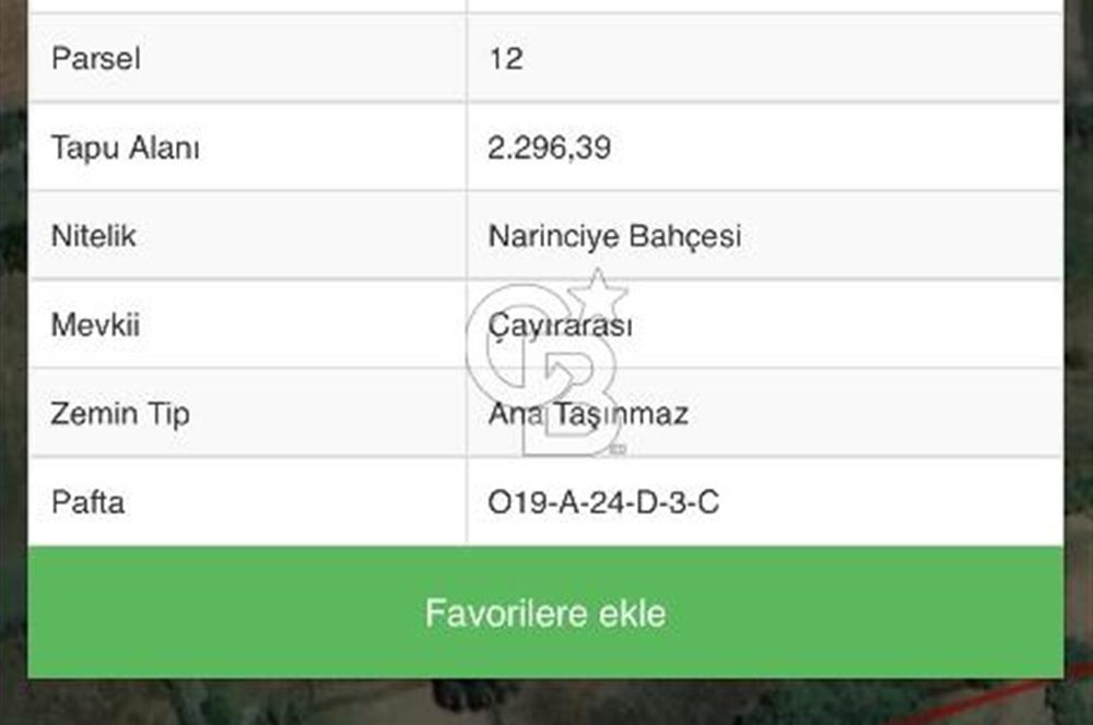 Datça'da Satılık Arazi