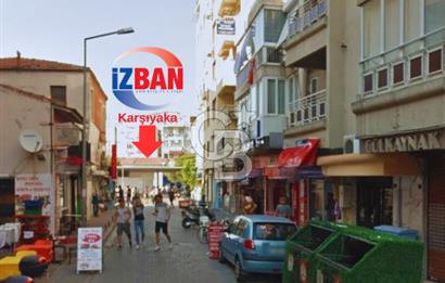 Karşıyaka Çarşı Kilise Sokağında Satılık Dükkan