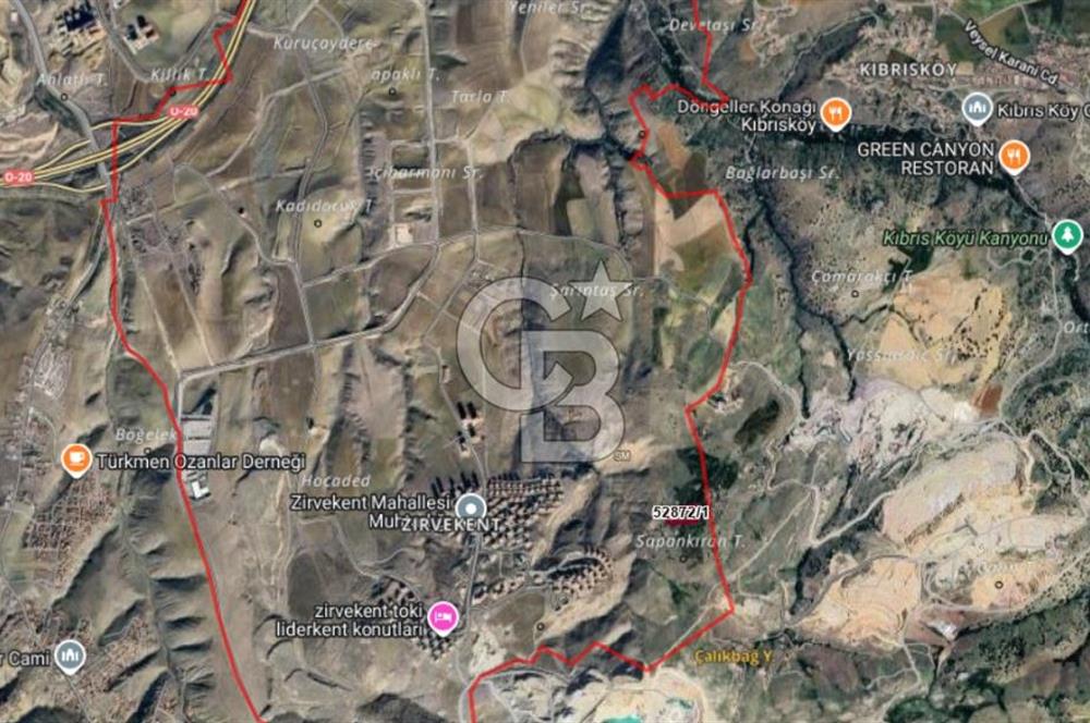 MAMAK KUSUNLAR ZİRVEKENT TOKİ YANI 1,2İMARLI 1095m² SATILIK ARSA