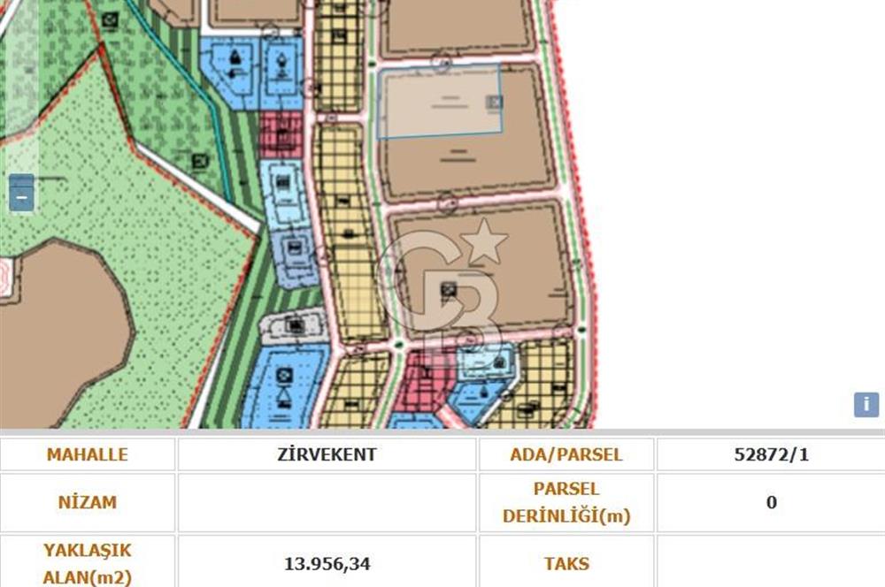 MAMAK KUSUNLAR ZİRVEKENT TOKİ YANI 1,2İMARLI 1095m² SATILIK ARSA