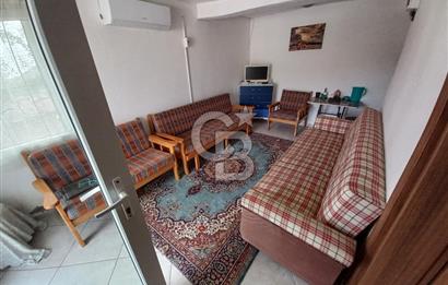 Kadıkalesinde Plajlı Sitede Eşyalı Kiralık 1+1 Daire
