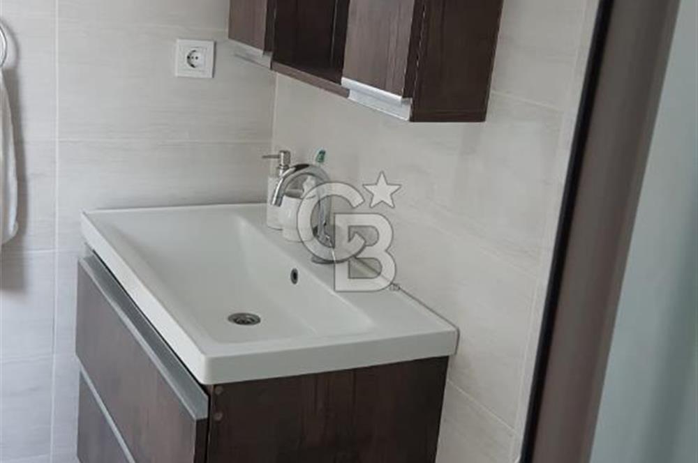 Plajlı Sitede Yıllık Kiralık 3+1 Eşyalı Deniz Manzaralı Tribleks
