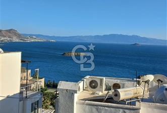 Kadıkalesinde Plajlı Sitede Eşyalı Kiralık 2+1 Manzaralı Daire