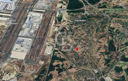 Arnavutköy Tayakadın 'da Kanal İstanbul'a İlk Parsel Müstakil Tapu 9491m² Satılık Tarla