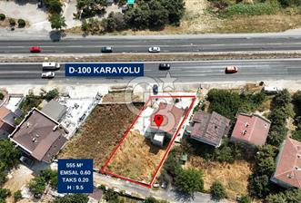 BÜYÜKÇEKMECE KUMBURGAZ E5 CEPHE 555 M² ARSA 