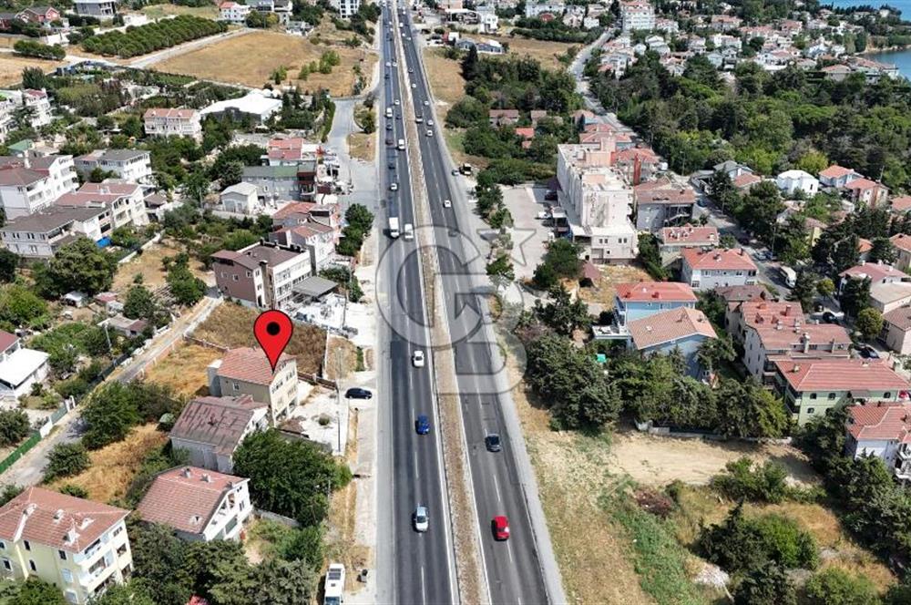 BÜYÜKÇEKMECE KUMBURGAZ E5 CEPHE 555 M² ARSA 