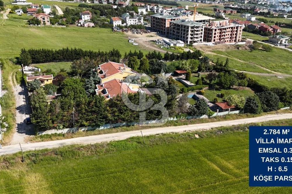 BÜYÜKÇEKMECE KUMBURGAZ'DA 2.784 M² ARSA İÇİNDE MÜSTAKİL VİLLA