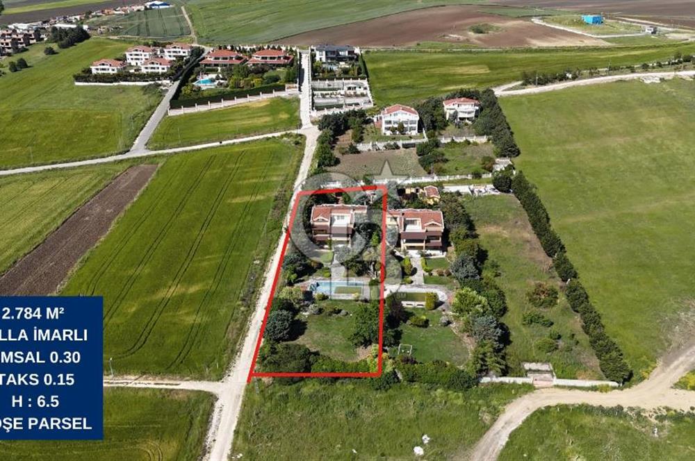 BÜYÜKÇEKMECE KUMBURGAZ'DA 2.784 M² ARSA İÇİNDE MÜSTAKİL VİLLA