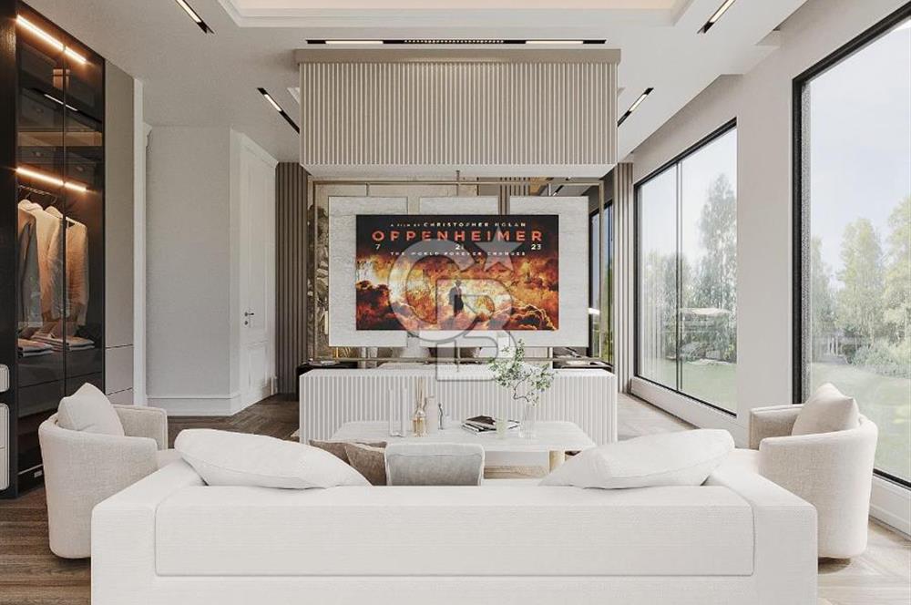 ÇEKMEKÖY ÖMERLİ'DE ÖZEL MİMARİ TASARIM LUX A+ VİLLA