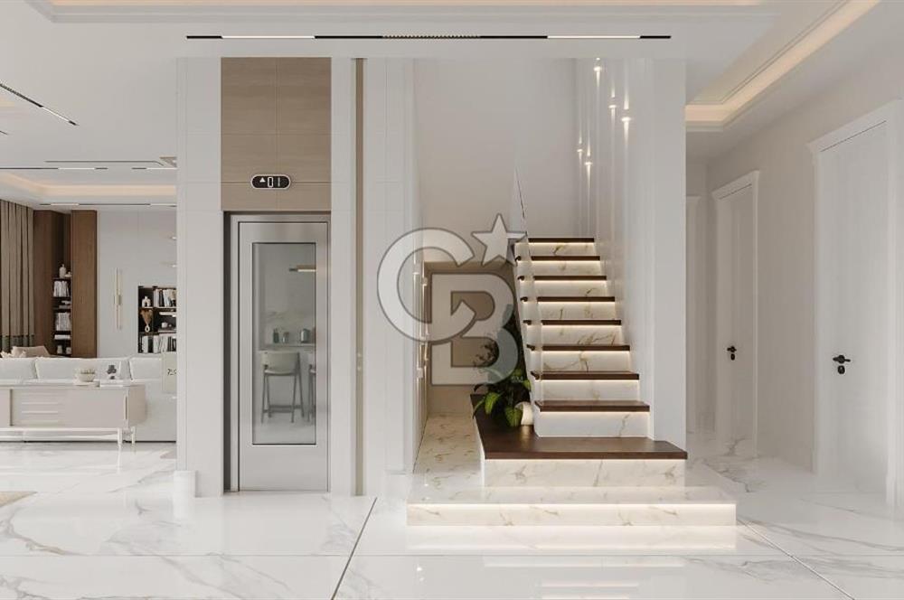 ÇEKMEKÖY ÖMERLİ'DE ÖZEL MİMARİ TASARIM LUX A+ VİLLA