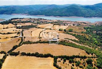 ÇANAKKALE BİGA'DA GÖL MANZARALI 19.700 m2 ARAZİ