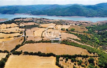 ÇANAKKALE BİGA'DA GÖL MANZARALI 19.700 m2 ARAZİ