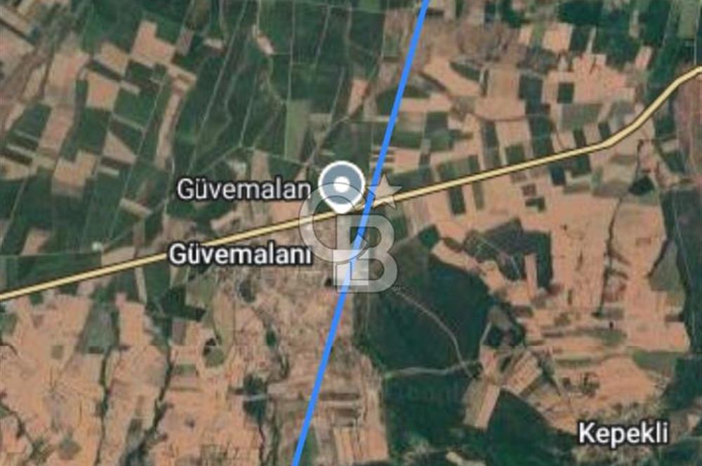 ÇANAKKALE'DE DENİZ MANZARALI 9638 m2 ARAZİ