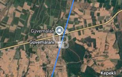 ÇANAKKALE'DE DENİZ MANZARALI 9638 m2 ARAZİ