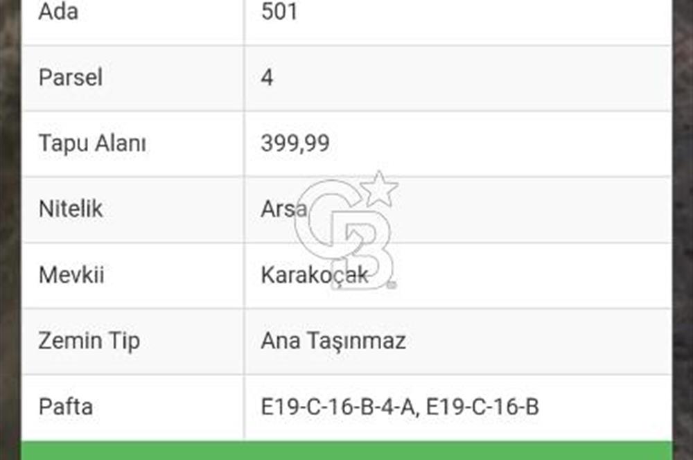 Vize Mehmet Akif mahallesi satılık tek tapu arsa