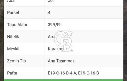 Vize Mehmet Akif mahallesi satılık tek tapu arsa
