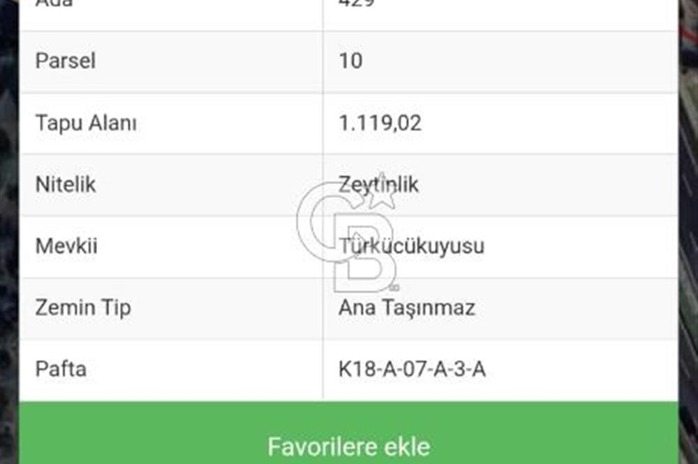 ALİAĞA AŞAĞIŞAKRAN MAHALLESİ SATILIK HİSSELİ TARLA