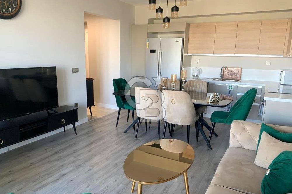 SEMT BAHÇEKENT 3 ETAP'TA MODERN SİTEDE EŞYALI KİRALIK 2+1 DAİRE