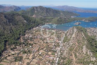 Marmaris Orhaniye Kızkumu’nda Panoramik Deniz Manzaralı Yatırımlık Arsa