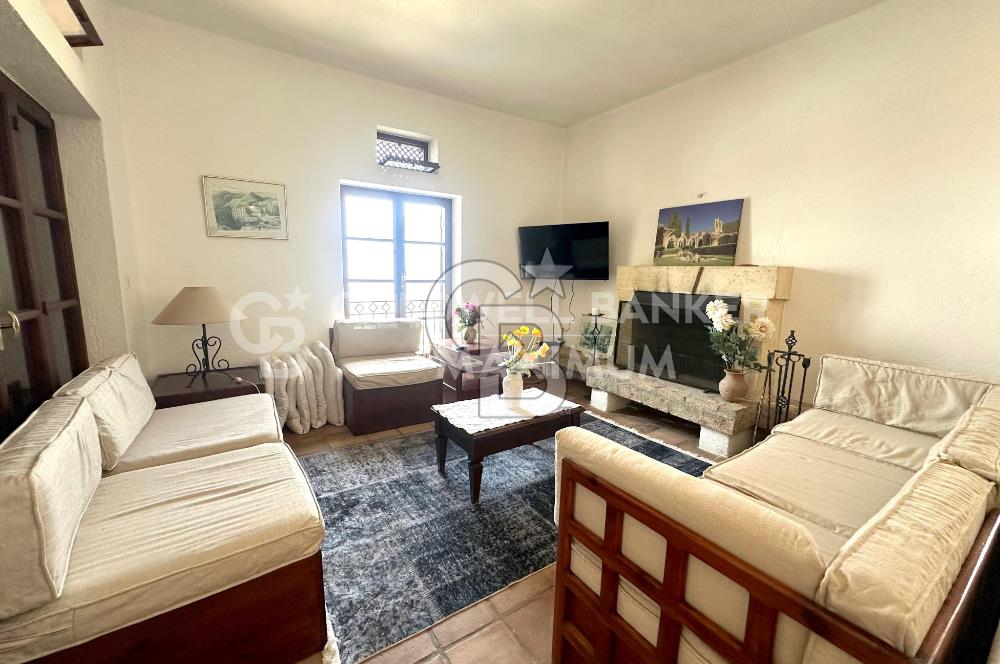 KKTC Girne Bellapais 3+1 Büyüleyici Manzaralı Kiralık Villa