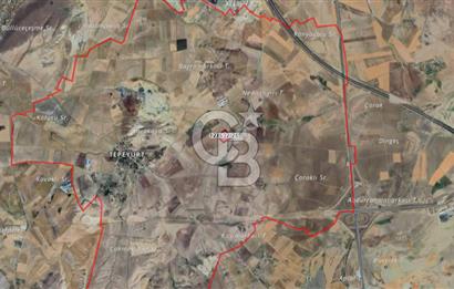 Ankara Gölbaşı Tepeyurt ta 18.792 m²Köşe Parsel Yatırımlık Tarla