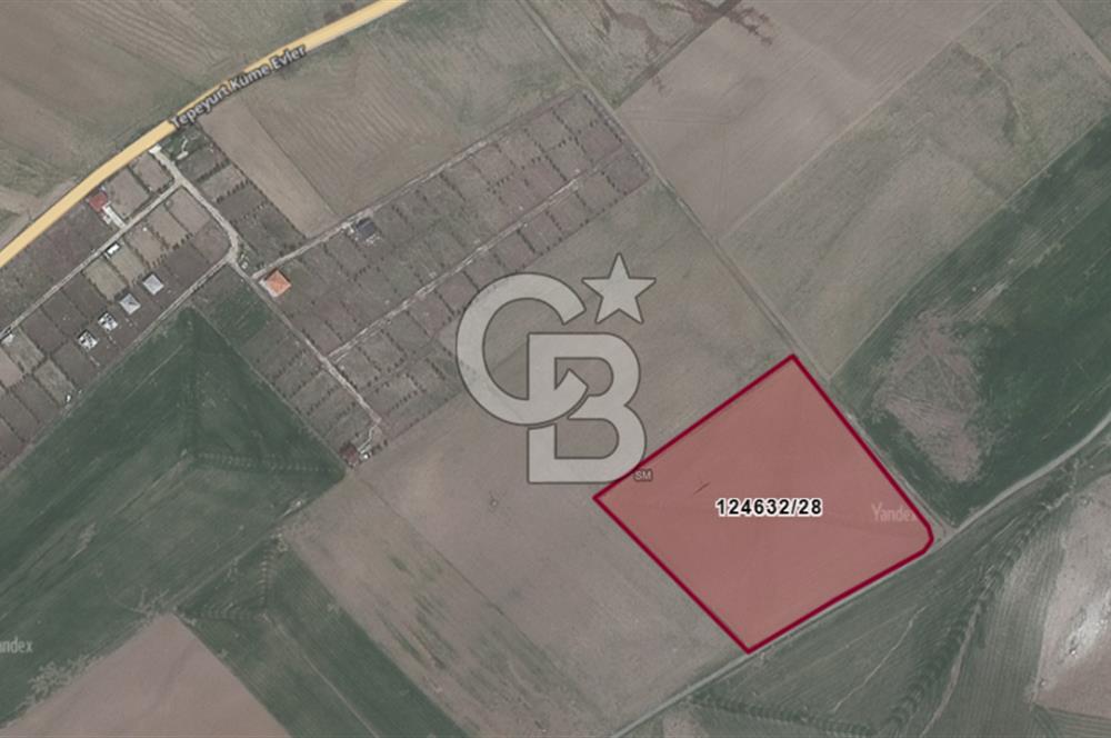 Ankara Gölbaşı Tepeyurt ta 18.792 m²Köşe Parsel Yatırımlık Tarla