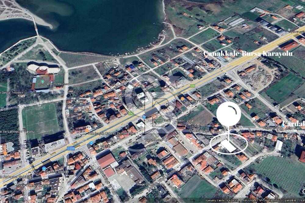 ÇANAKKALE LAPSEKİ ÇARDAK’TA MERKEZİ KONUMDA SATILIK YENİ İŞYERİ!