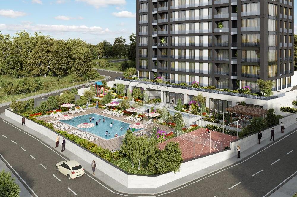 Kartalda Deniz Manzaralı Geniş Site İçerisinde Satılık 3+1 Daire