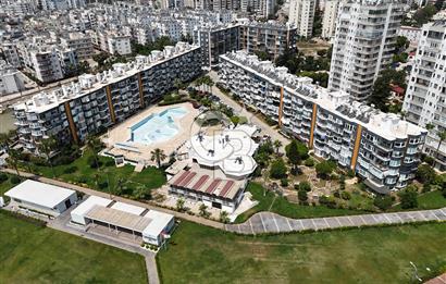 MEZİTLİ FATİH MAH. BABİL SİTESİNDE DENİZ MANZARALI KİRALIK 3+1