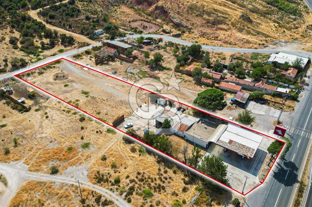 İZMİR BERGAMA'DA SATILIK BENZİNLİK VE SANAYİ DEPOLAMA ALANI