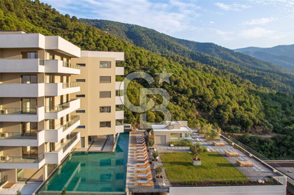 Narlıdere 2.İnönü Mh.Bulut Orman'da 1+1 Zemin Kat Ultra Lüks Satılık Daire