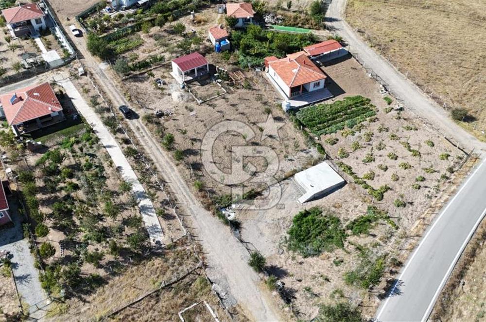 POLATLI ÇİMENCEĞİZ'DE YOLA CEPHE HOBİ BAHÇESİ