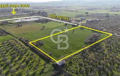E.FOÇA YOLU ÜZERİ YOLA CEPHE SATILIK 7365 M2 TARLA