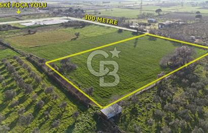 E.FOÇA YOLU ÜZERİ YOLA CEPHE SATILIK 7365 M2 TARLA