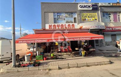 ANKARA ELVANKEN DE DEVREN YÜKSEK CİROLU SÜPER MARKET