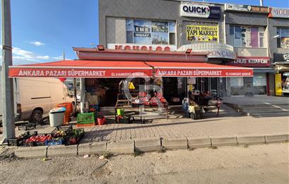 ANKARA ELVANKEN DE DEVREN YÜKSEK CİROLU SÜPER MARKET