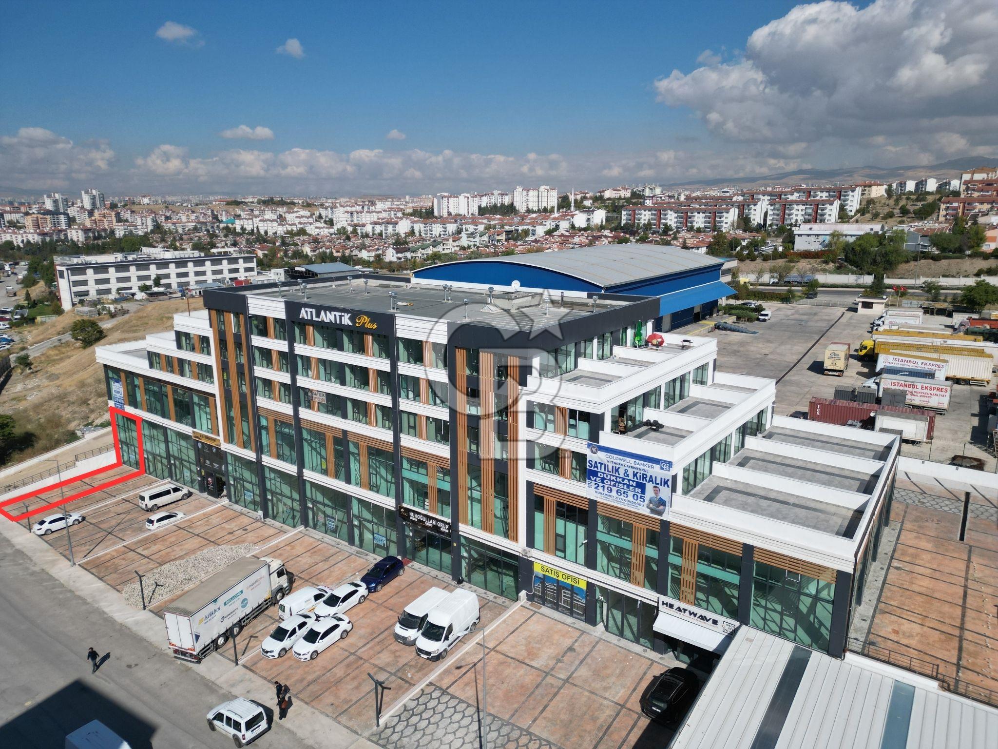 İST YOLU ATLANTİK PLUS SATILIK YÜKSEK TAVAN 433m² ÖN CPH. DÜKKAN