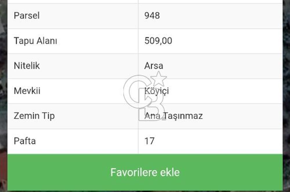 Akhisar Doğuca da 510 M² Villa İmarlı Satılık Arsa